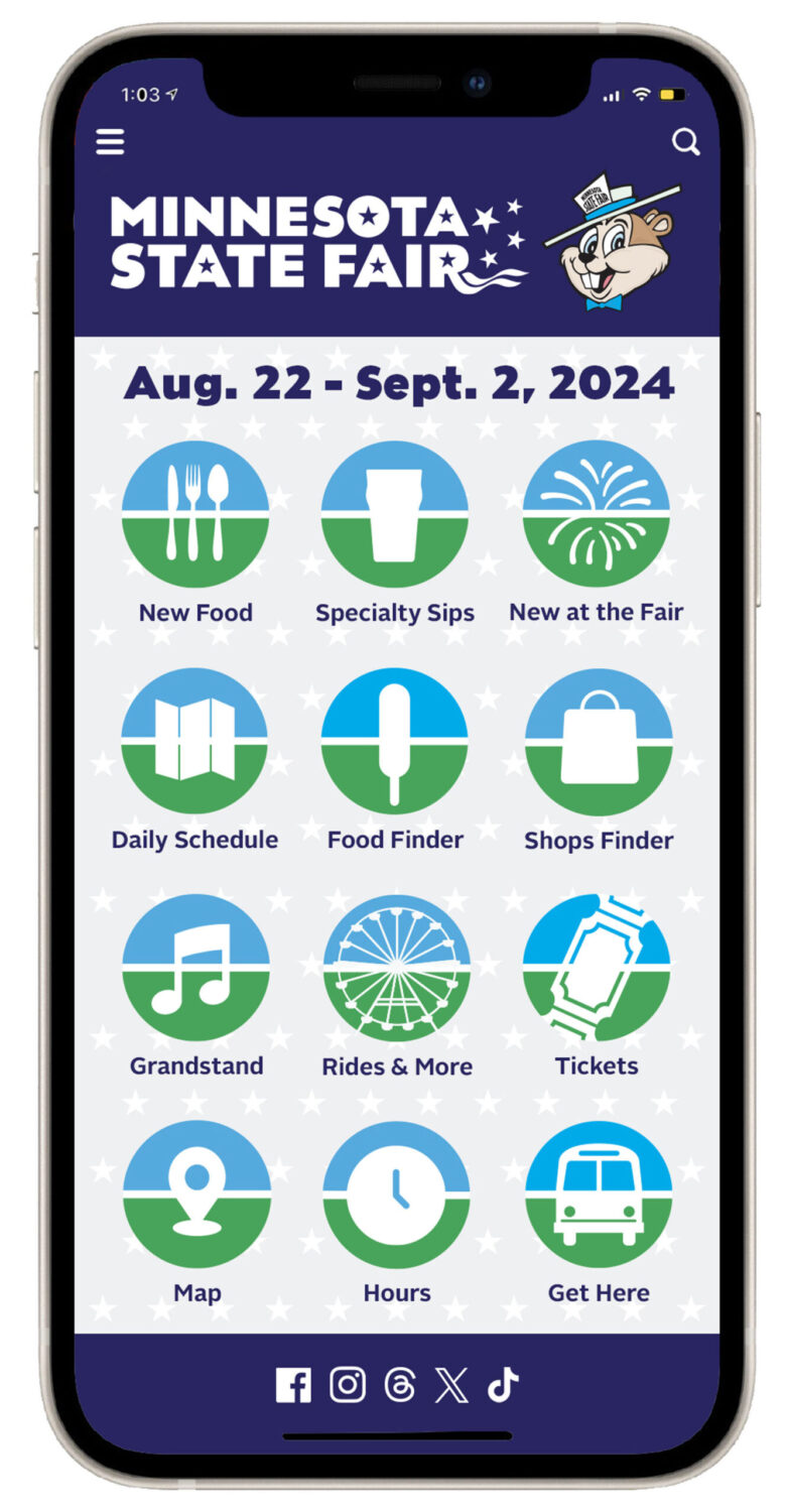 official mn state fair home screen