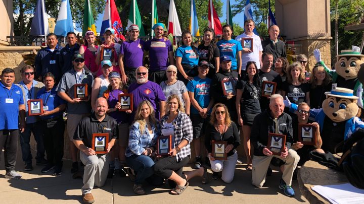 2019 Best Award Winners group shot taken at the International Bazaar